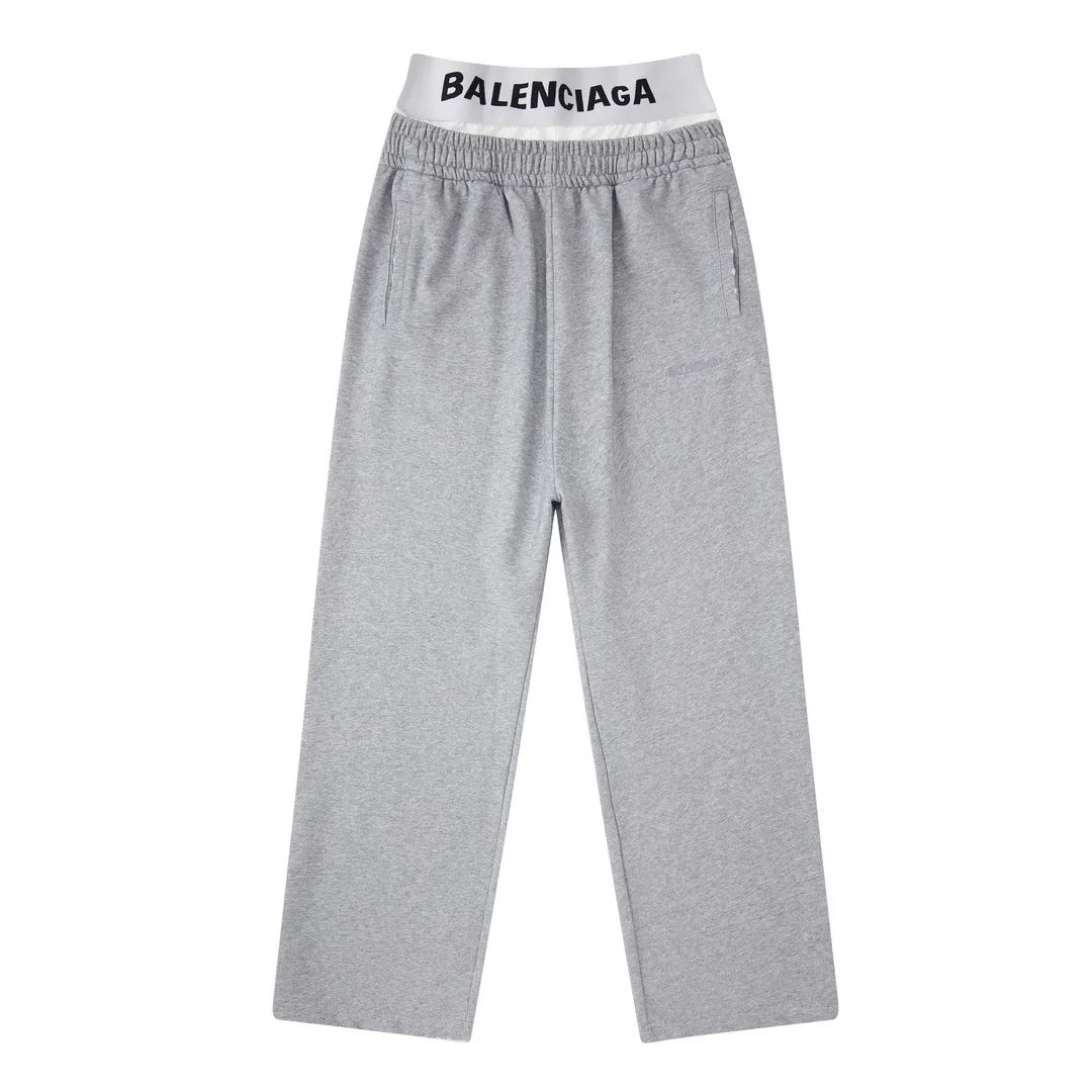 Trompe L'oeil Layered Waistband Sweatpants D28912570