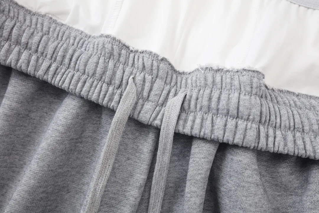 Trompe L'oeil Layered Waistband Sweatpants D28912570 — view 6