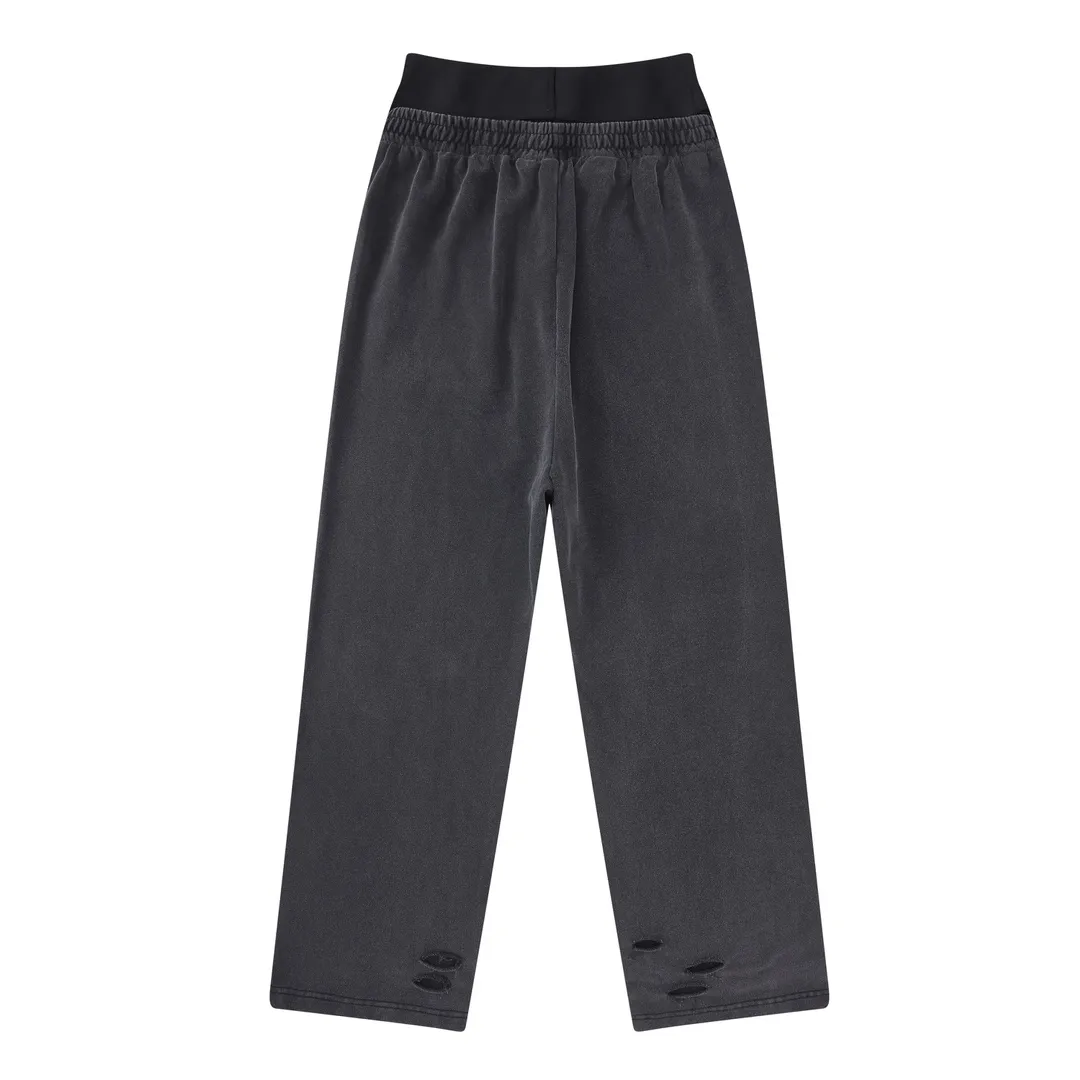 Trompe L'oeil Layered Logo Sweatpants D28912568 — view 2