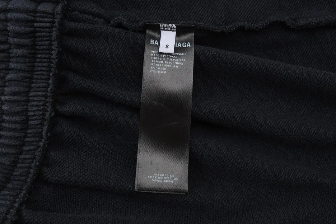 Logo Embroidered Washed Cotton Sweats D23918810 — view 18