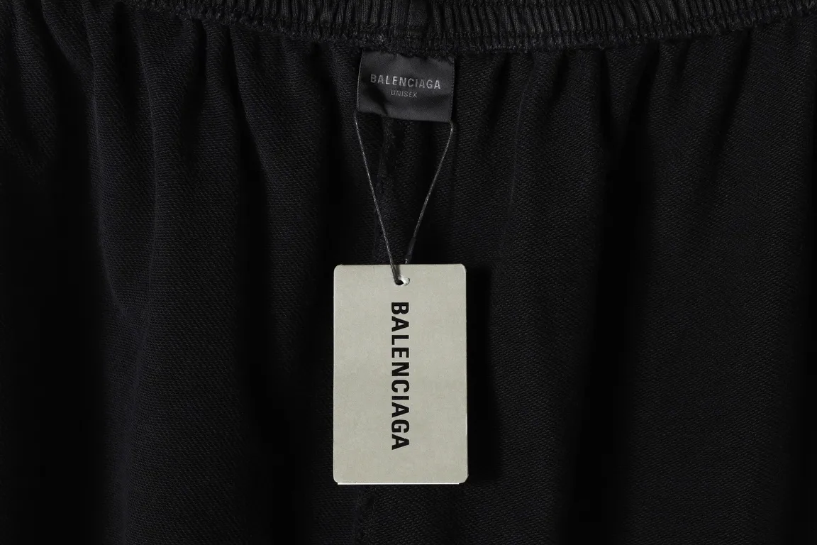 Distressed Logo-Embroidered Cotton-Jersey Sweatpants D32512594 — view 9