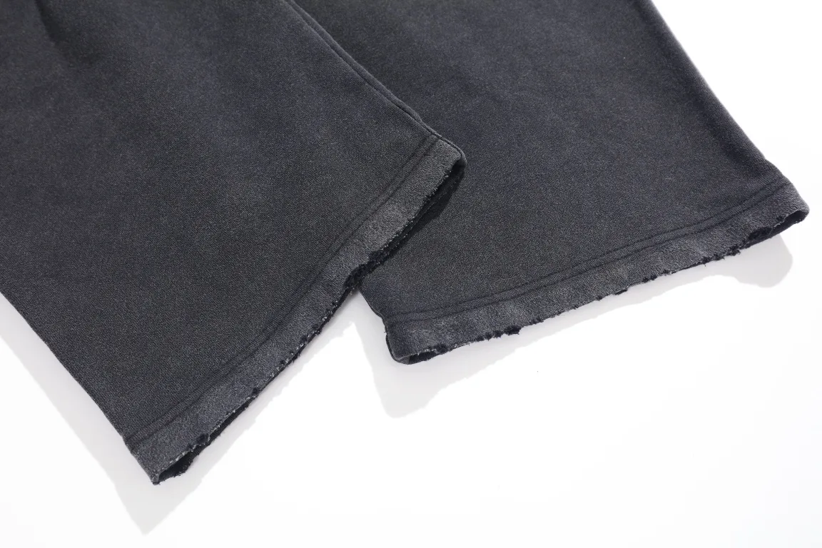 Logo-Embroidered Washed Cotton Sweats D27512566 — view 6