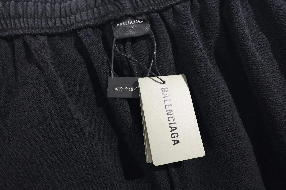 Logo-Embroidered Washed Cotton Sweats D27512566 — view 9
