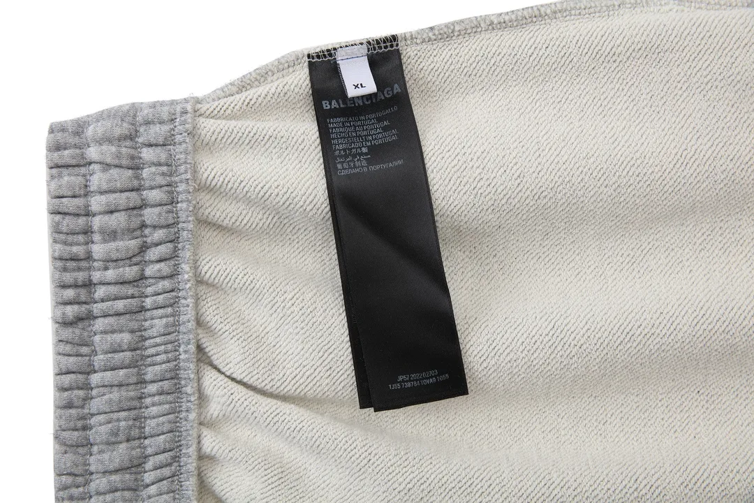Logo-Embroidered Distressed Cotton-Blend Sweatpants D32512589 — view 7