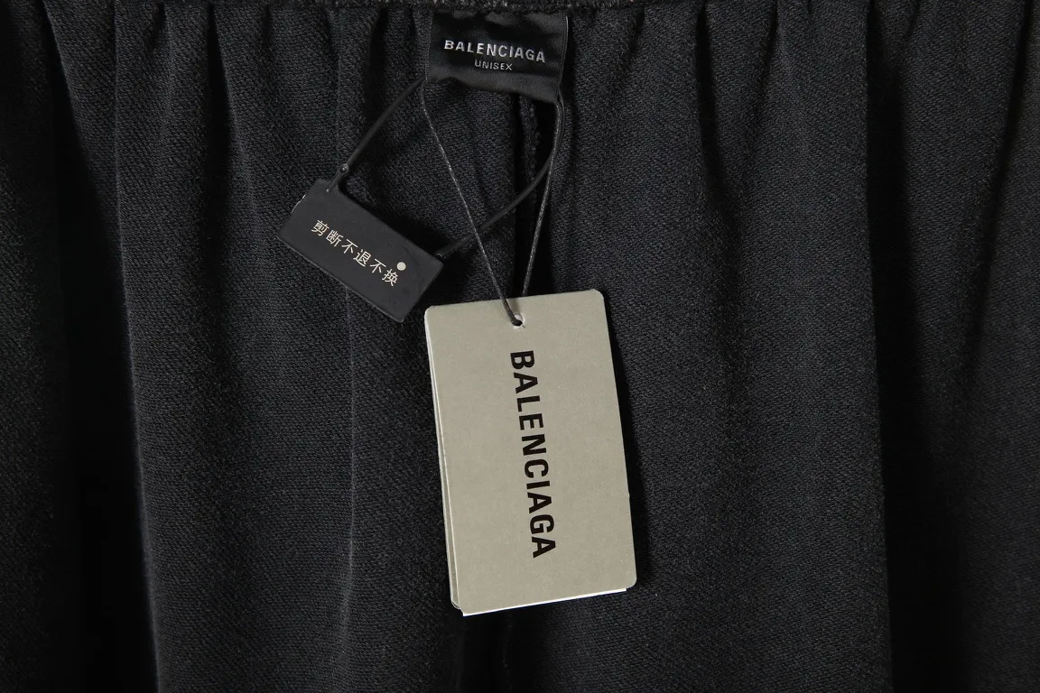 Distressed Logo-Embroidered Cotton-Jersey Sweatpants D32512586 — view 9