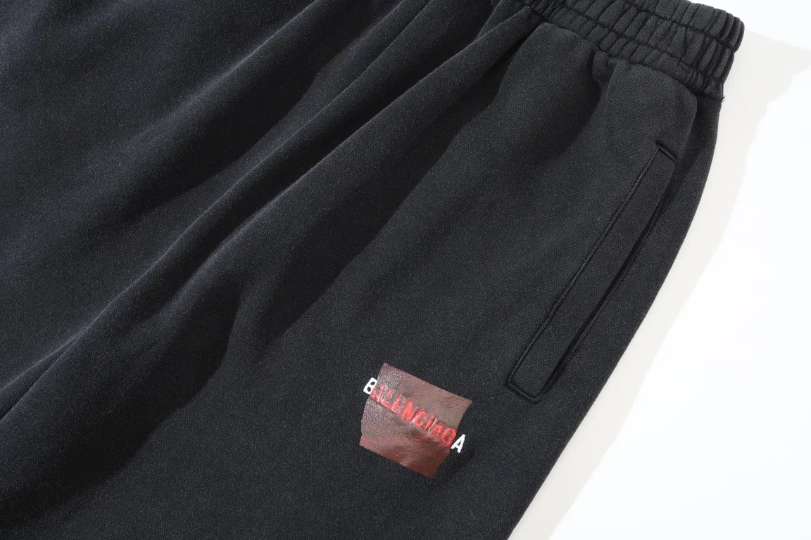 Logo Embroidered Wide-Leg Sweatpants D25512548 — view 3