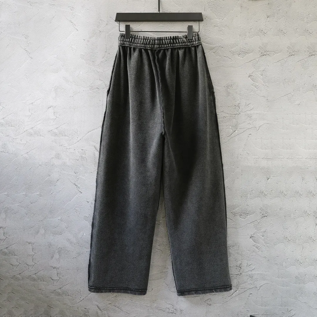 Logo-Embroidered Washed Cotton-Jersey Sweats D29912555 — view 2