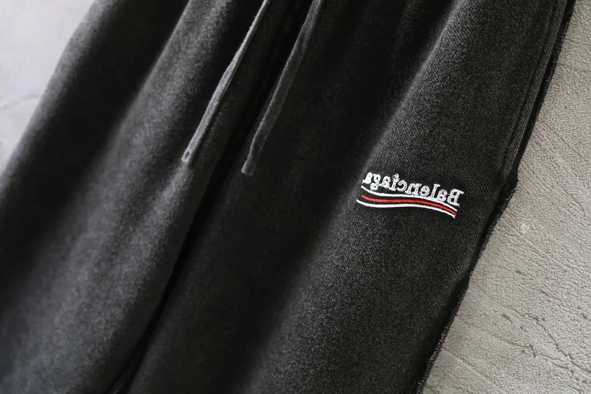 Logo-Embroidered Washed Cotton-Jersey Sweats D29912555 — view 3