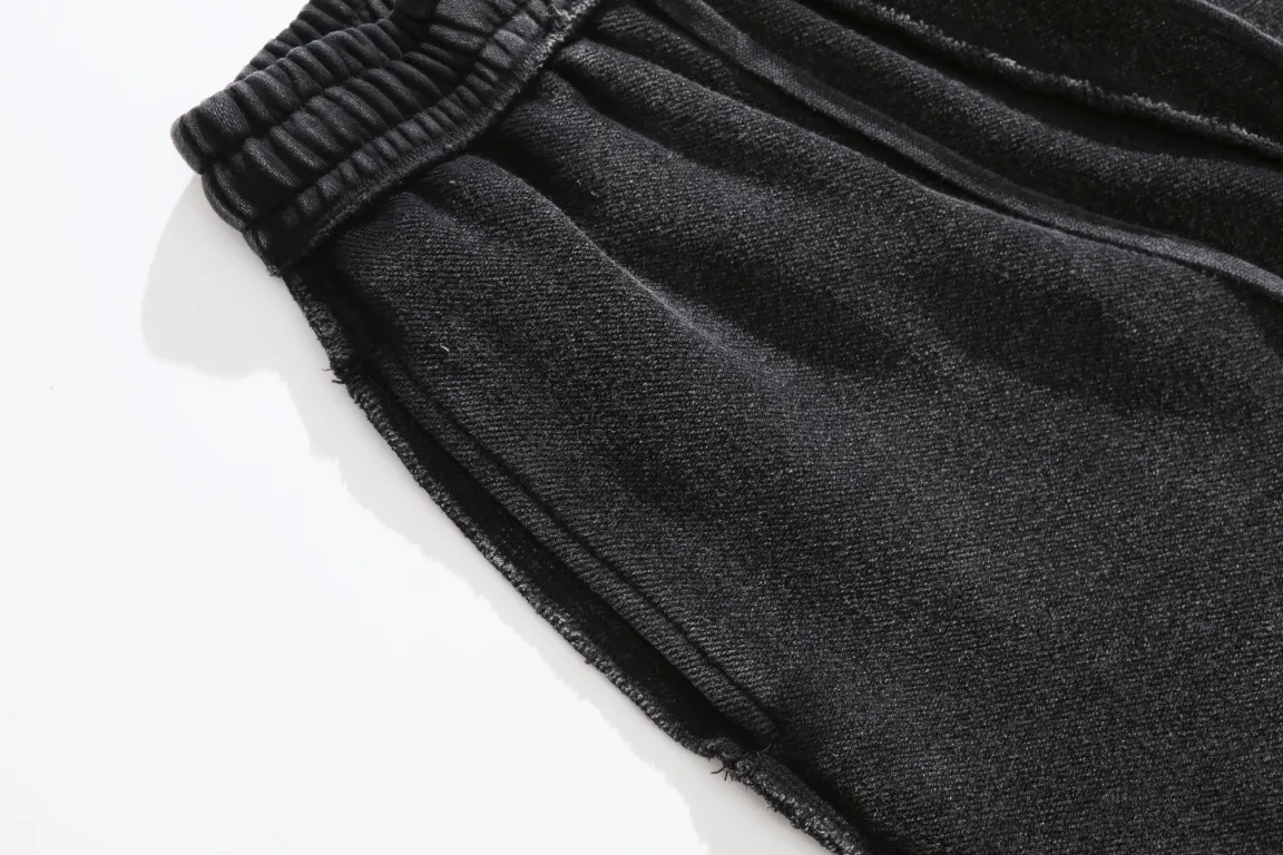 Logo-Embroidered Washed Cotton-Jersey Sweats D29912556 — view 7