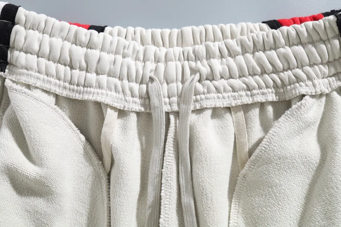Embroidered Logo Striped Cotton Sweatpants D33912544 — view 7