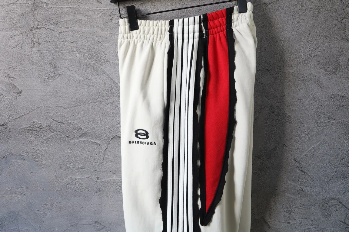 Logo Embroidered Striped Track Pants D33912543 — view 3