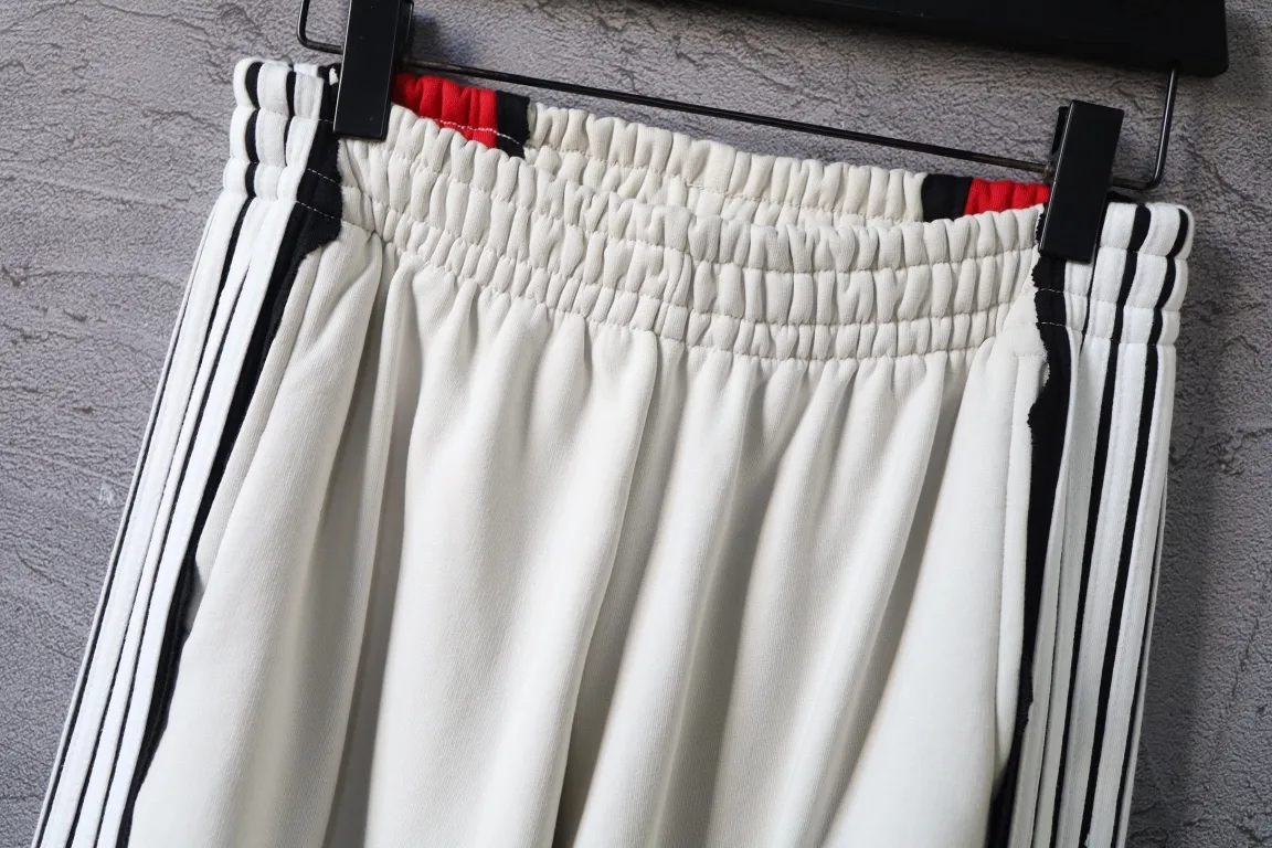 Logo Embroidered Striped Track Pants D33912543 — view 4