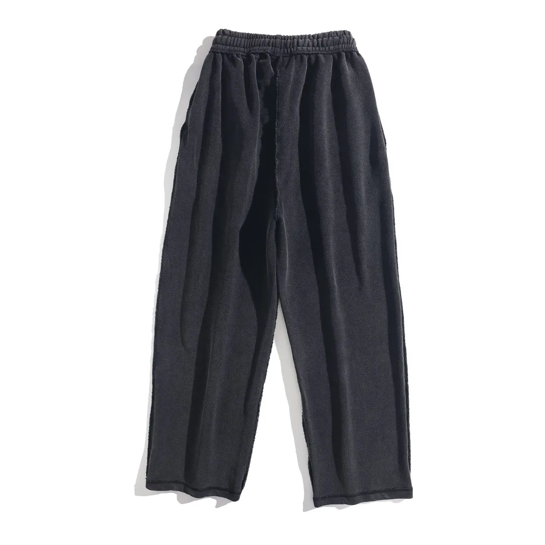 Logo-Embroidered Washed Cotton Sweatpants D29912532 — view 2