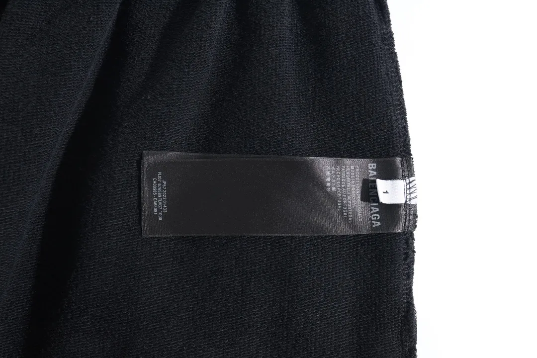 Logo-Print Distressed Cotton-Blend Sweatpants D31912524 — view 8