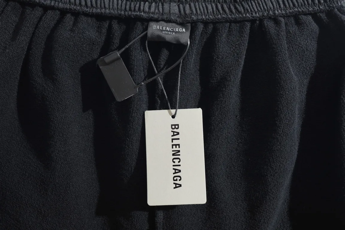 Logo Print Distressed Cotton-Jersey Sweats D29918780 — view 8