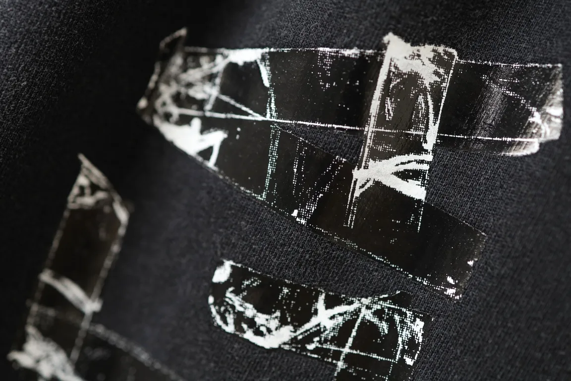 Logo Print Distressed Cotton-Jersey Sweats D29918780 — view 14