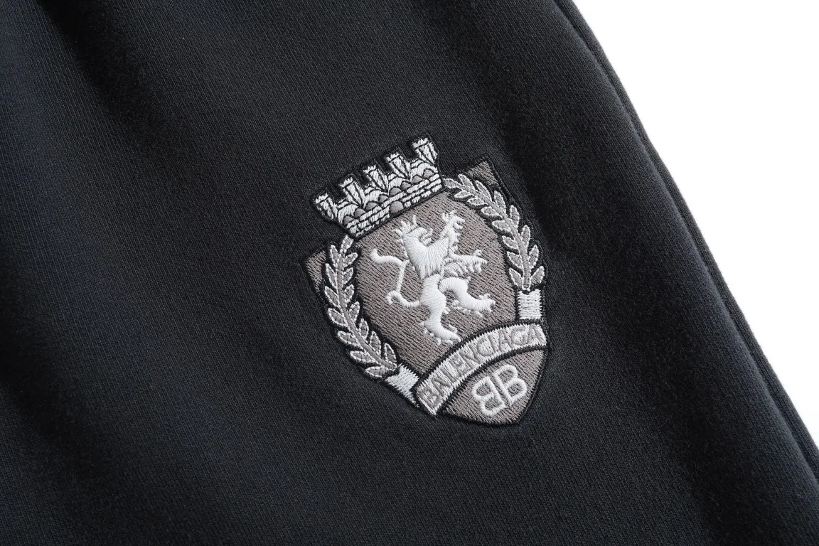 Lion Crest Embroidered Wide-Leg Sweats D25518778 — view 3