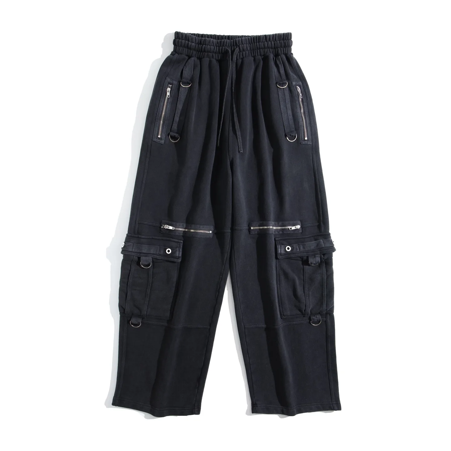 Washed Cotton Cargo Sweatpants D39921292 — view 10