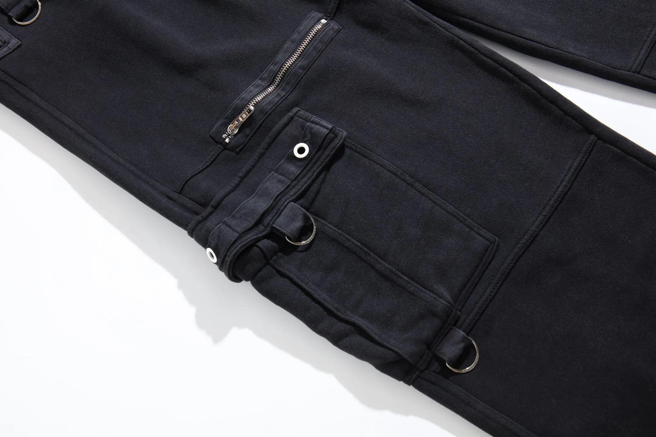 Washed Cotton Cargo Sweatpants D39921292 — view 12