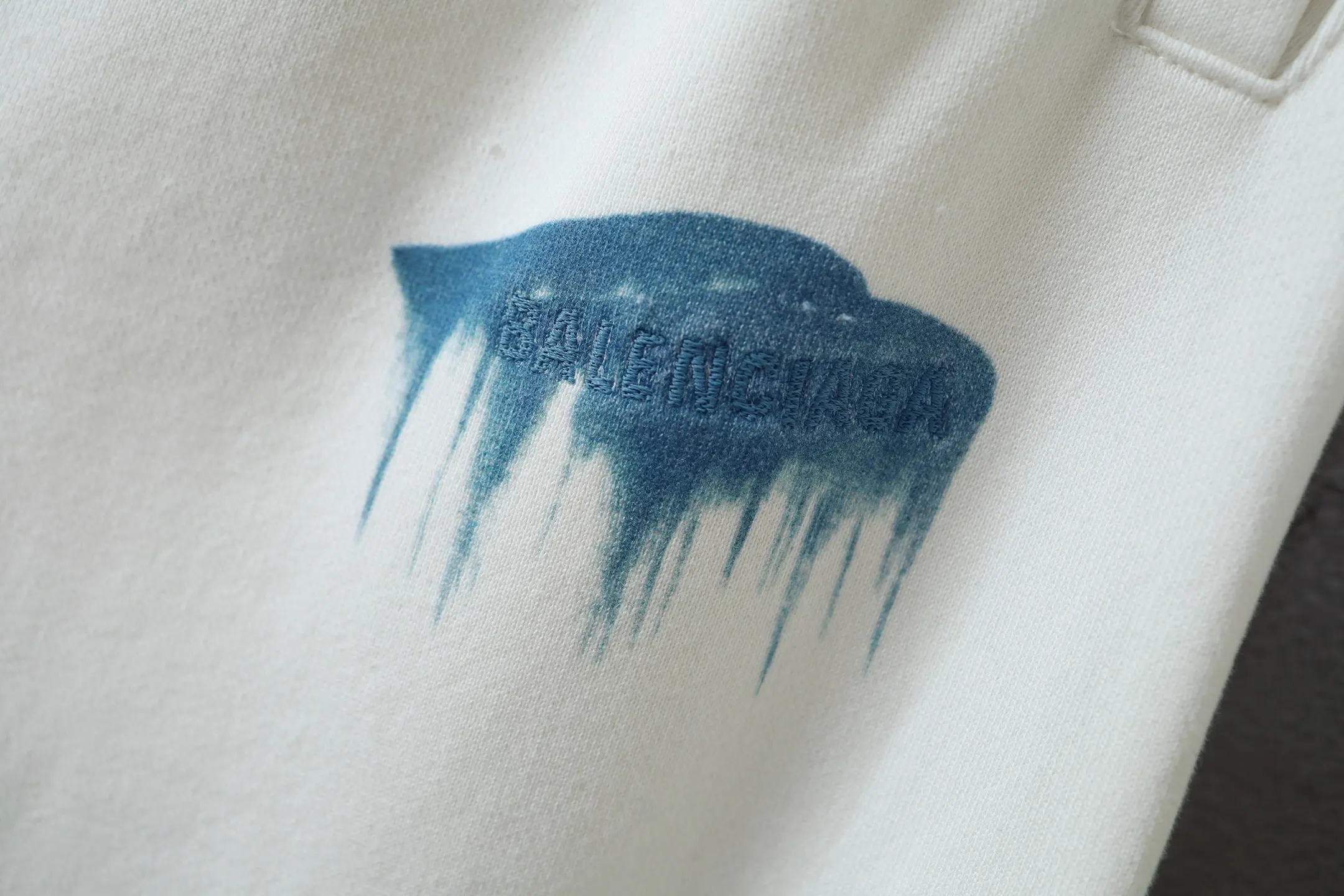 Logo Embroidered Paint-Drip Sweatpants D25921274 — view 22