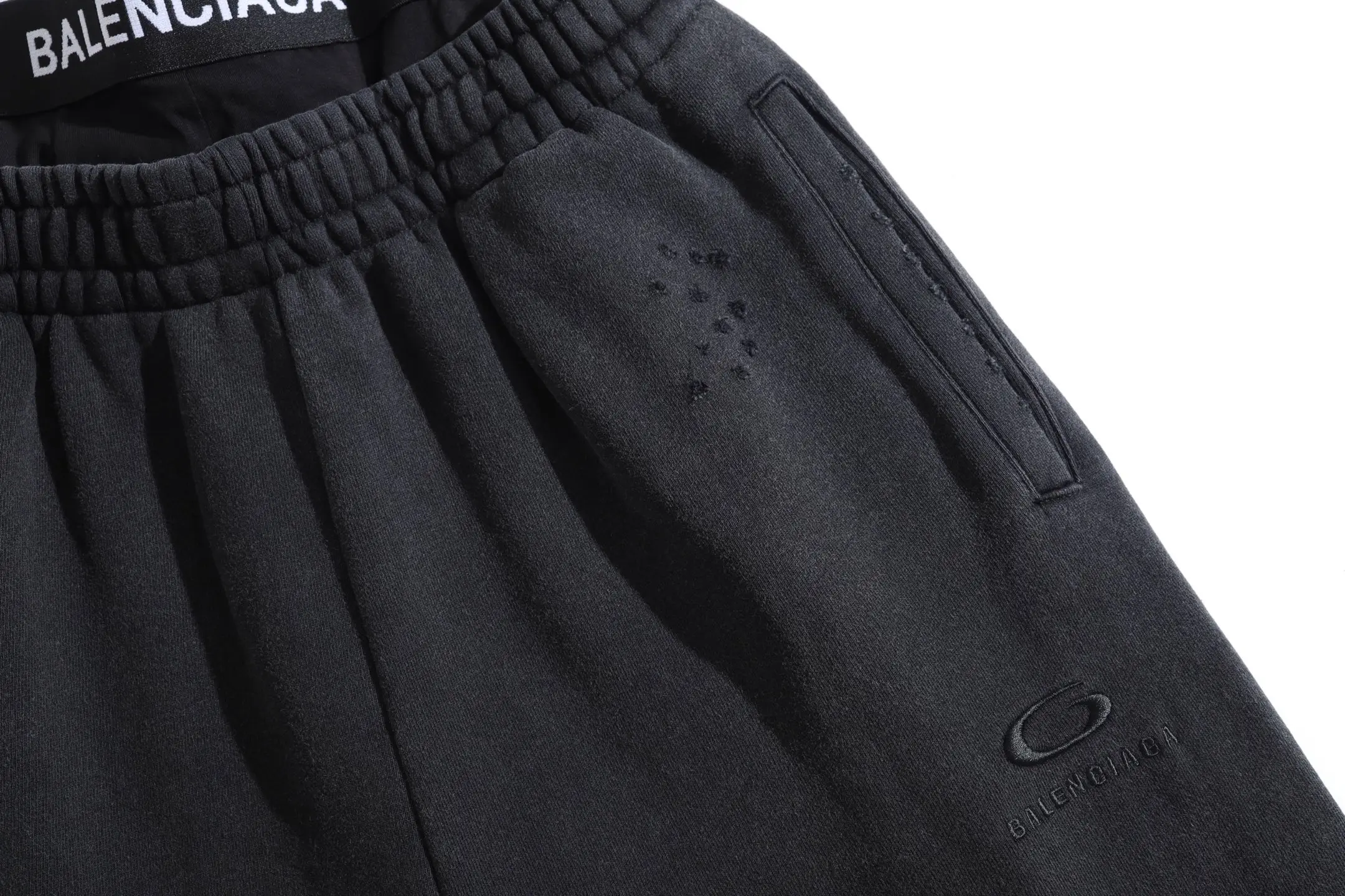 Trompe L'oeil Layered Waistband Sweatpants D25921311 — view 5