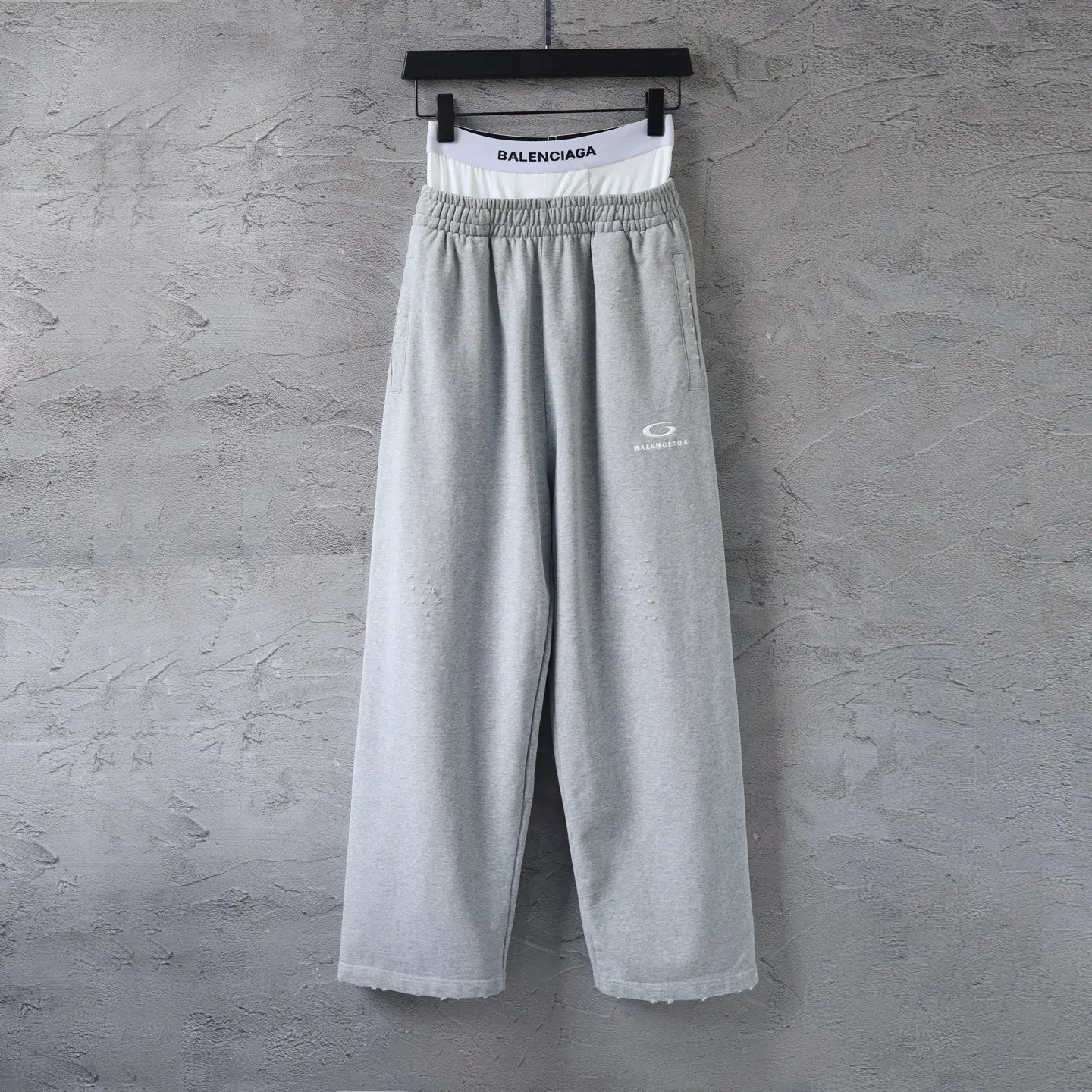 Trompe L'oeil Layered Waistband Sweatpants D25921311 — view 28