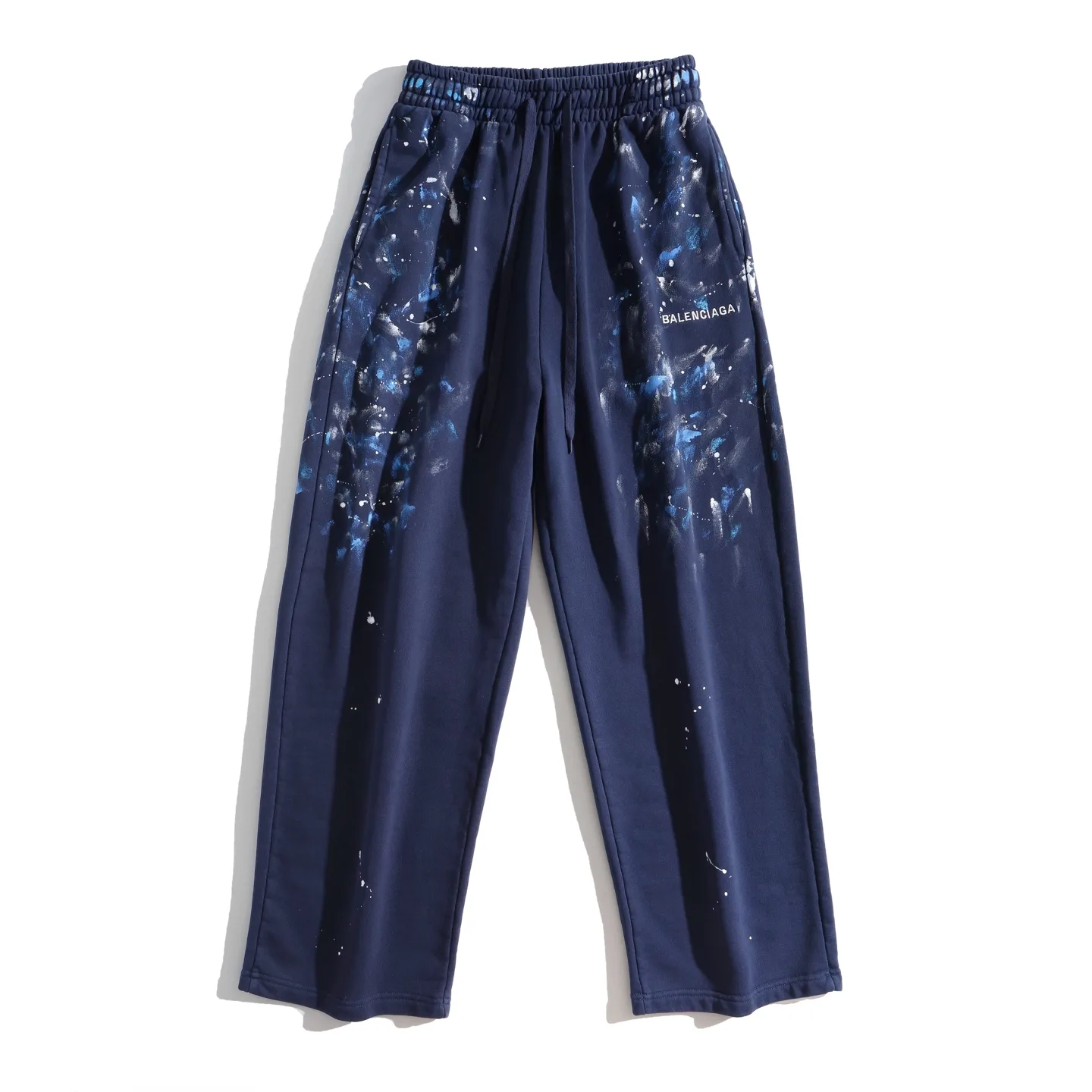 Paint-Splatter Embroidered Cotton Sweats D27918769