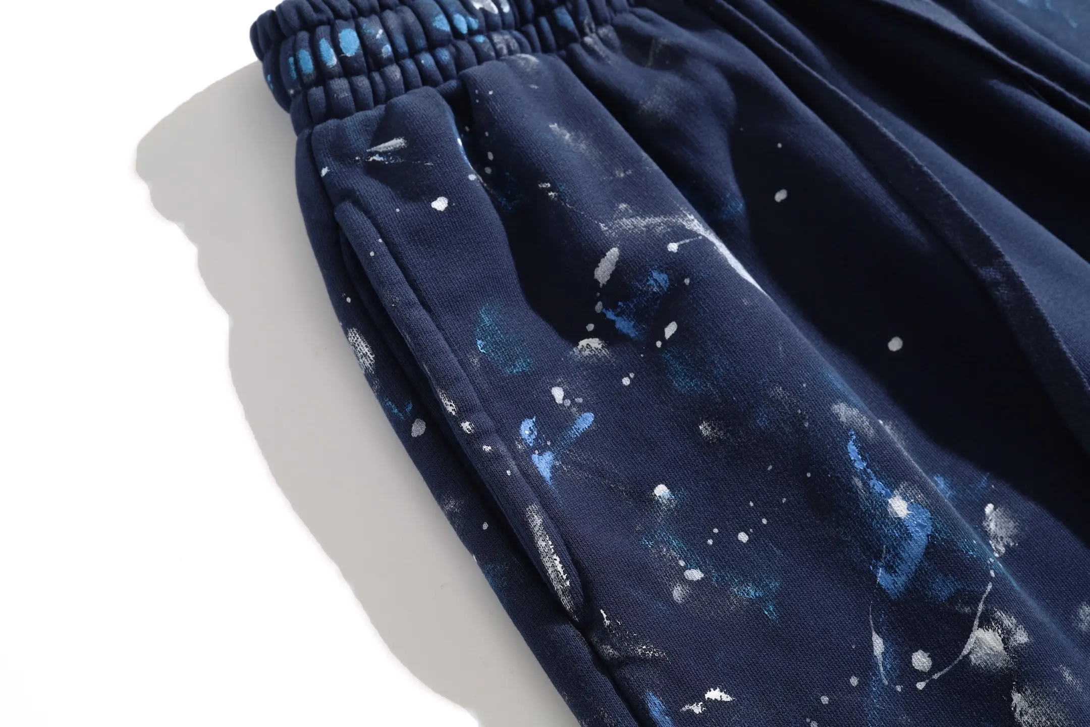 Paint-Splatter Embroidered Cotton Sweats D27918769 — view 4