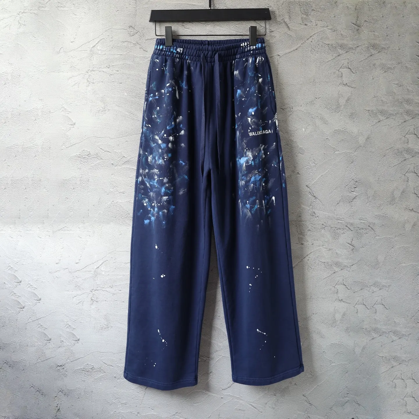 Paint-Splatter Embroidered Cotton Sweats D27918769 — view 10