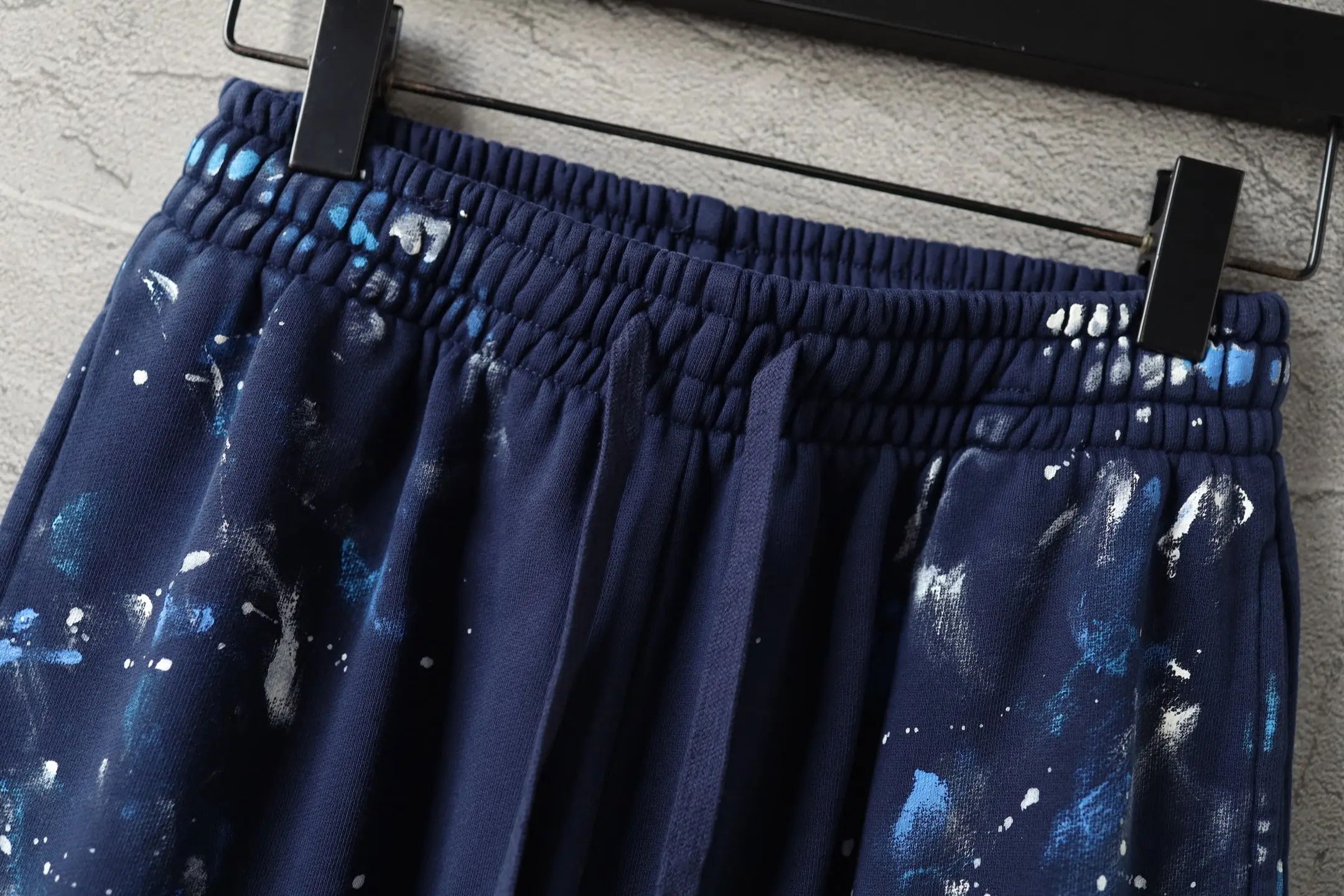 Paint-Splatter Embroidered Cotton Sweats D27918769 — view 14