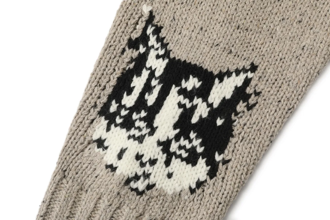 Cat-Intarsia Wool-Blend Crew-Neck Sweater D16011719 — view 5