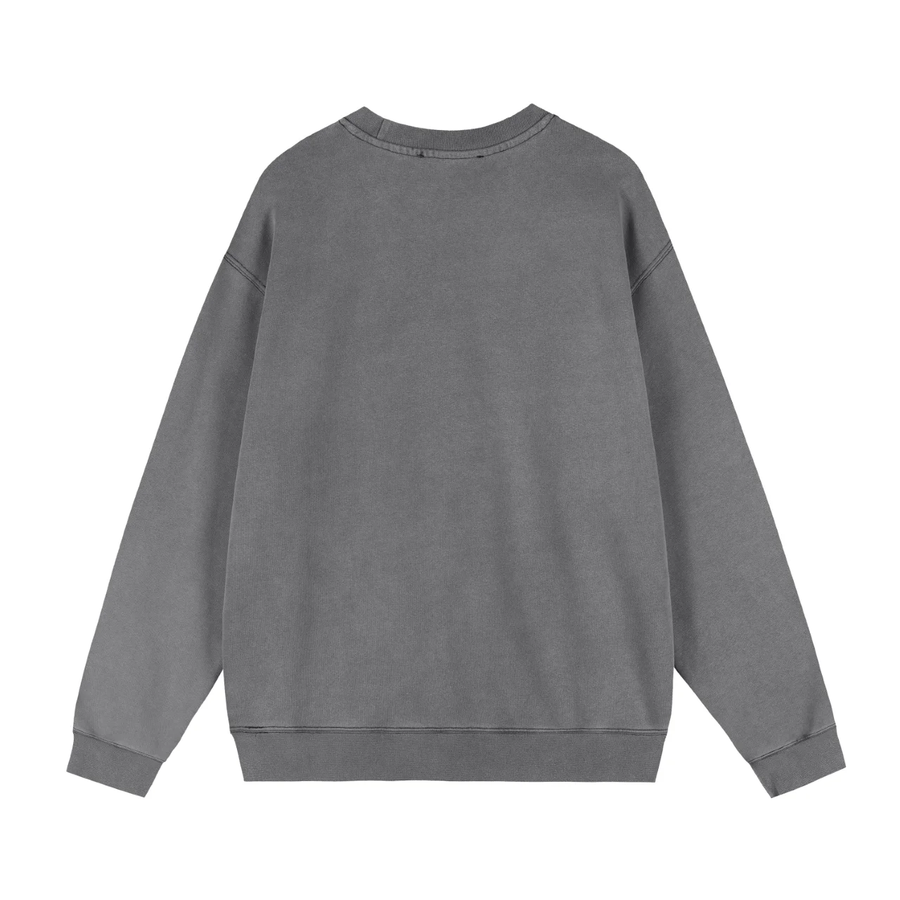 Logo-Print Washed Cotton-Jersey Sweatshirt D10515501 — view 2