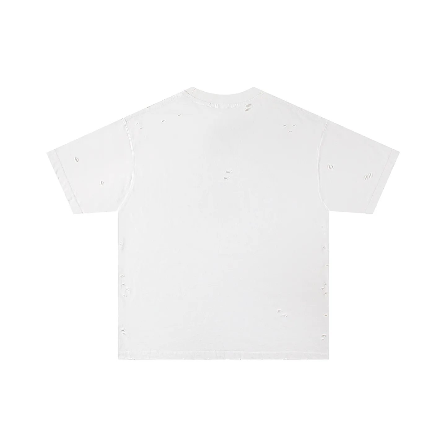 Distressed Logo Stamp Oversized T-Shirt D11011379 — view 3