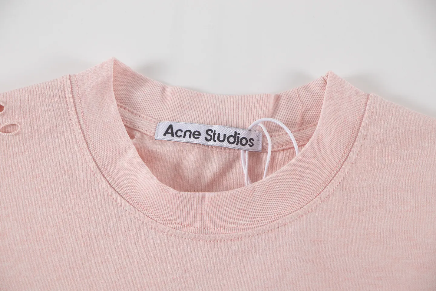 Distressed Logo-Print Cotton T-Shirt D11011380 — view 7