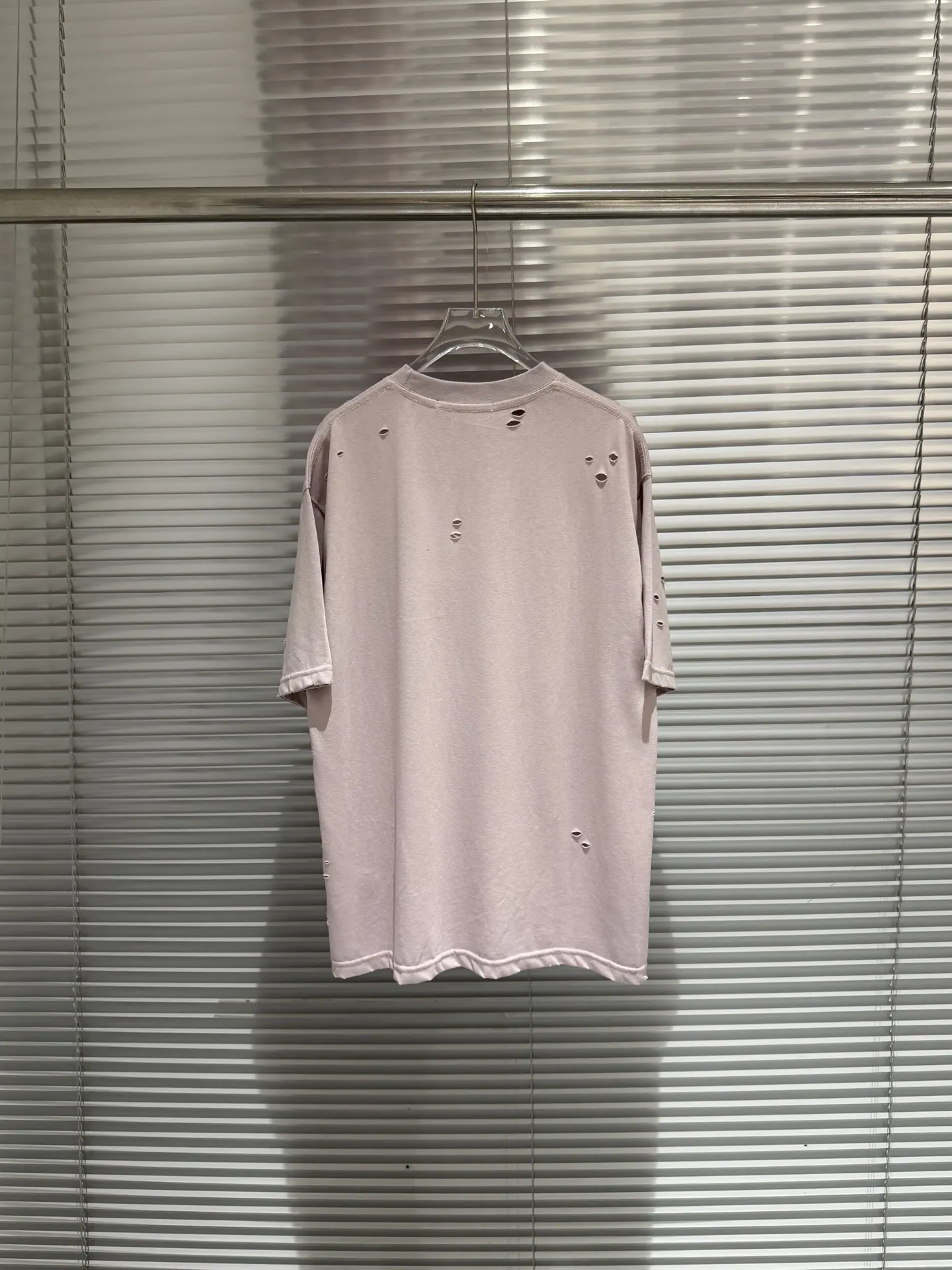 Distressed Logo-Print Cotton T-Shirt D9511367 — view 2