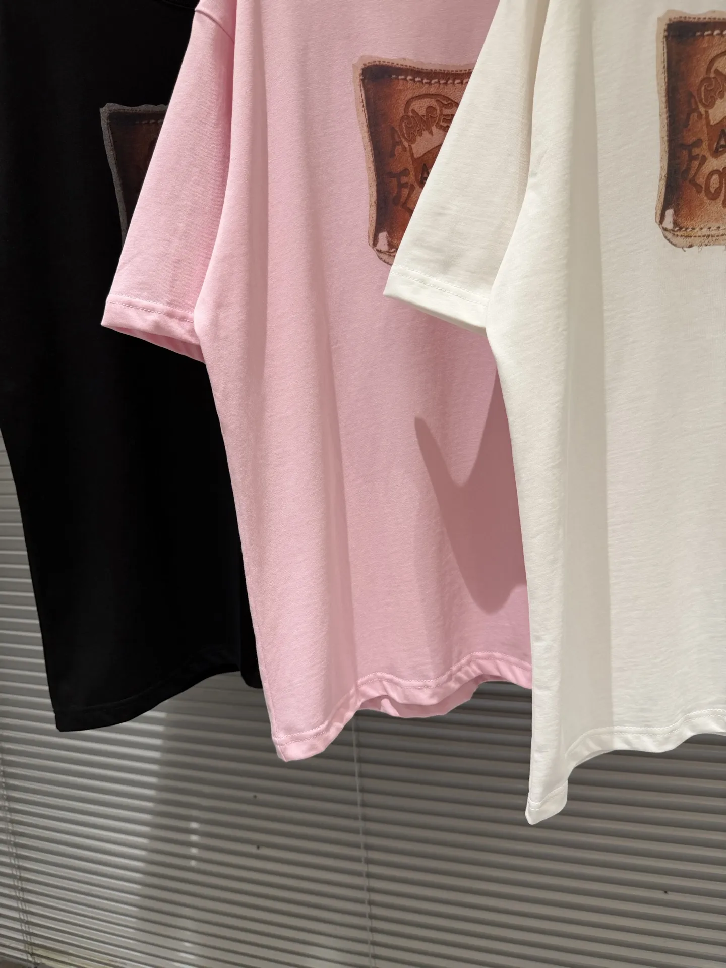 Distressed Patch Logo Oversized T-Shirt D10011387 — view 7