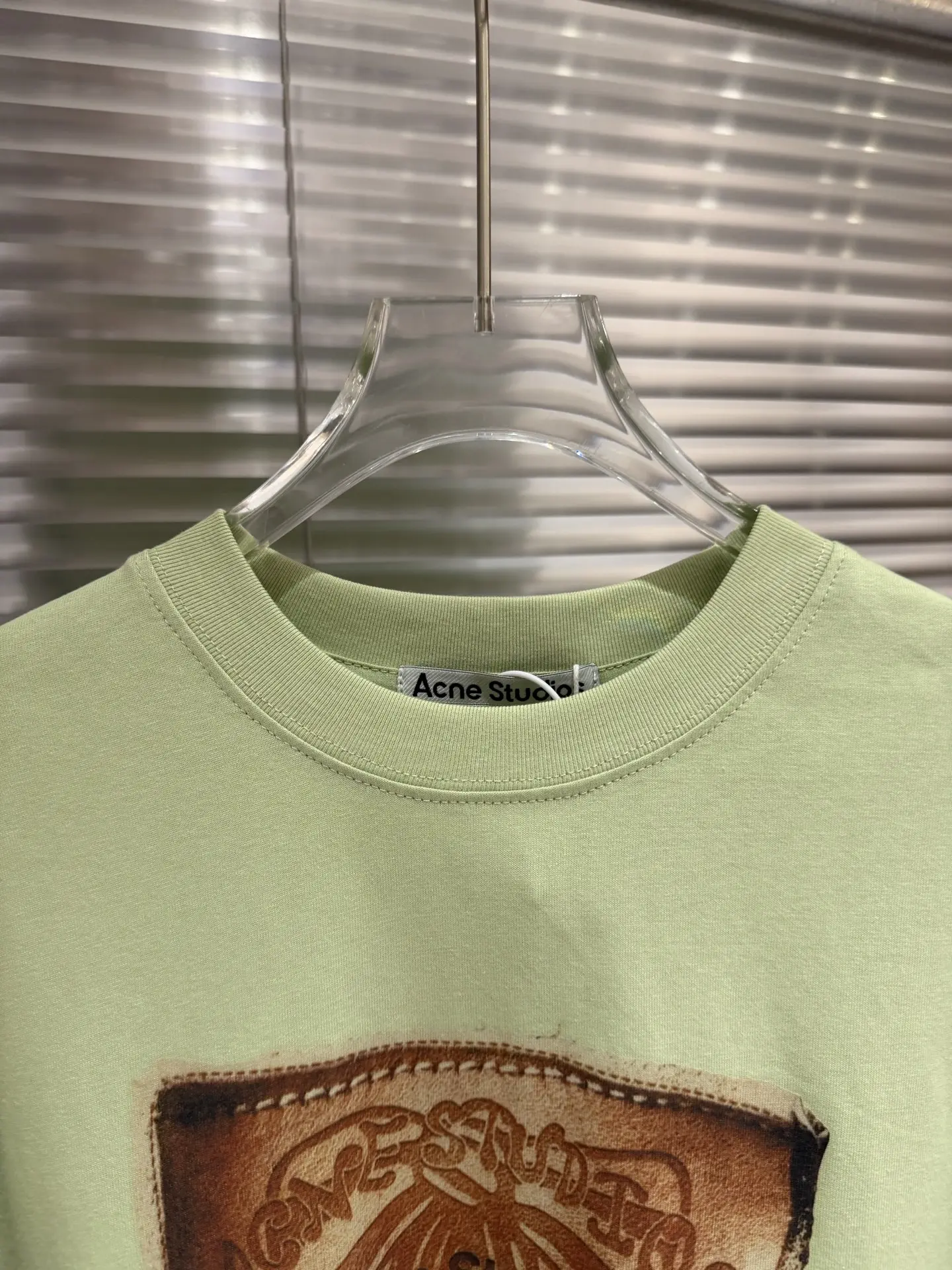 Distressed Patch Logo Oversized T-Shirt D10011383 — view 3