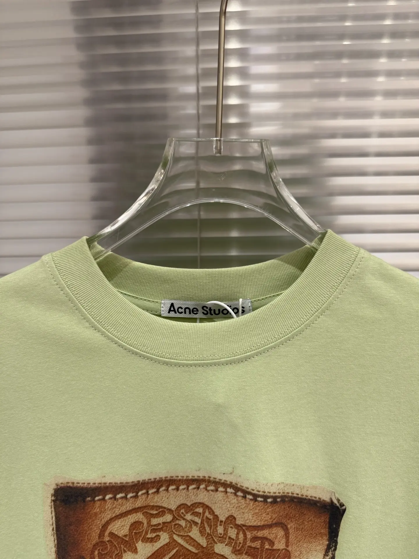 Distressed Patch Logo Oversized T-Shirt D10011383 — view 8