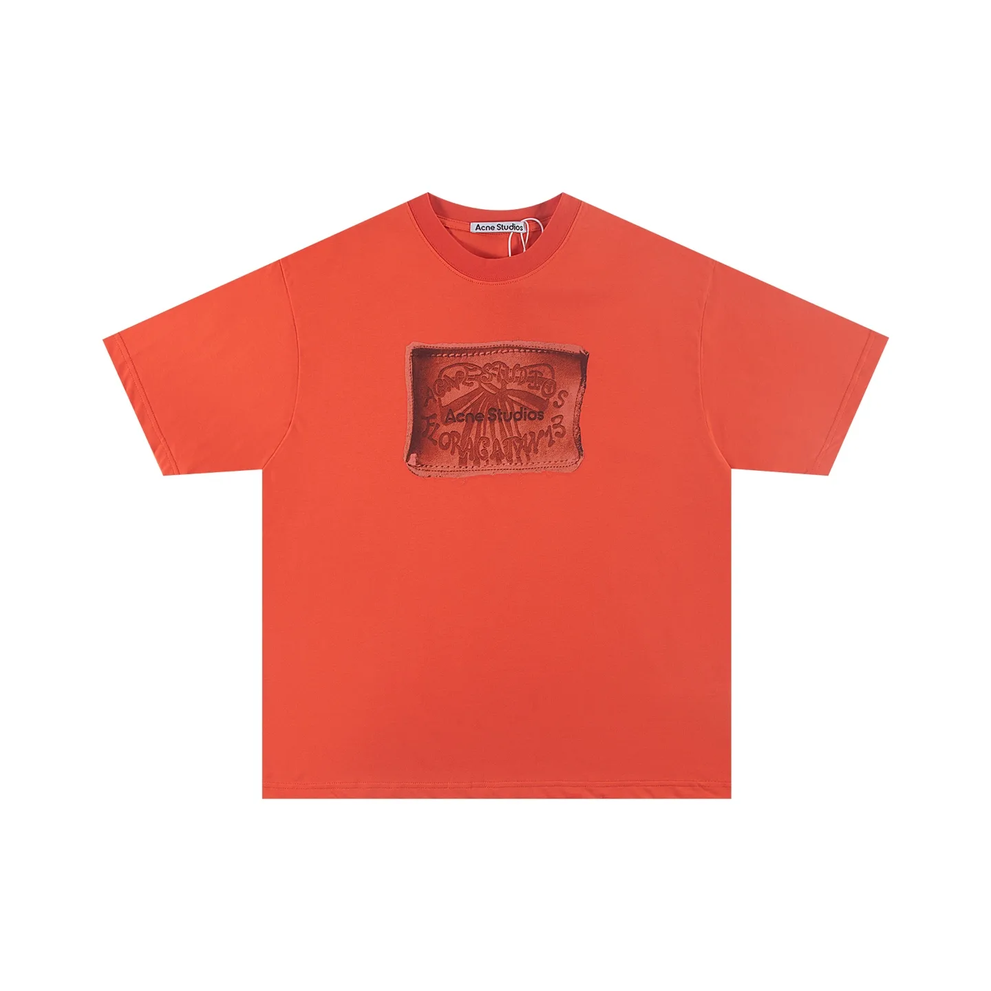 Logo Patch Oversized Cotton T-Shirt D10011386 — view 2