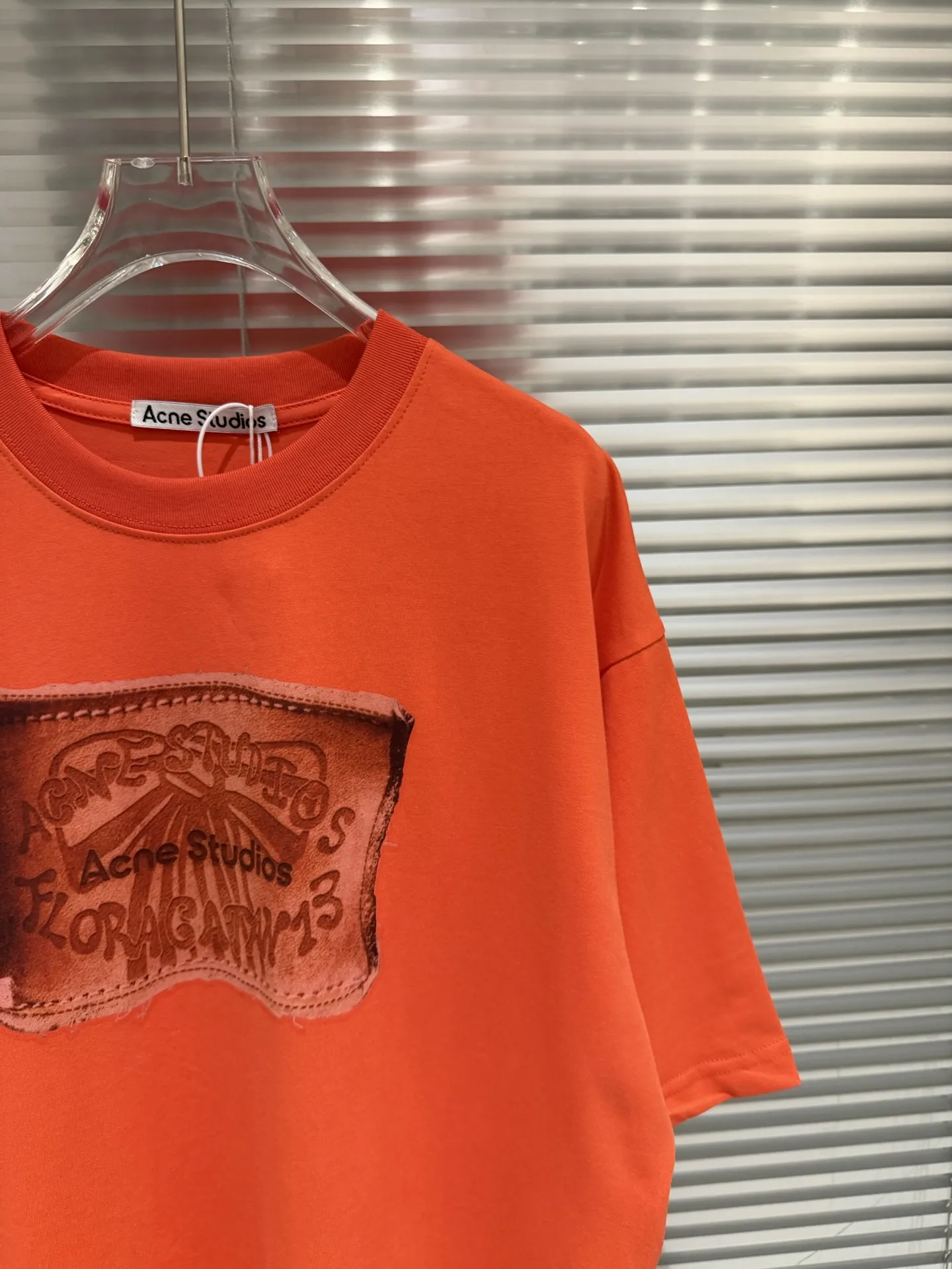Distressed Patch Logo Oversized T-Shirt D10011385 — view 5