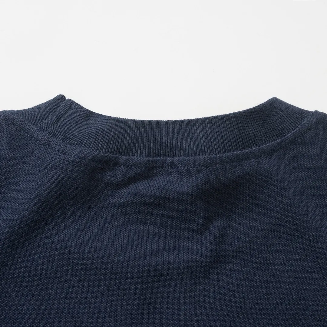 Embroidered Logo Piqué Cotton T-Shirt D10511373 — view 7