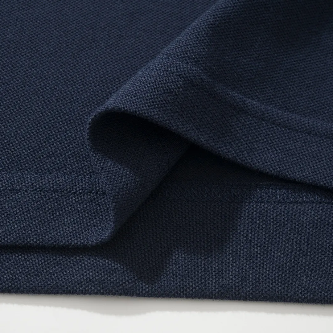 Embroidered Logo Piqué Cotton T-Shirt D10511373 — view 10