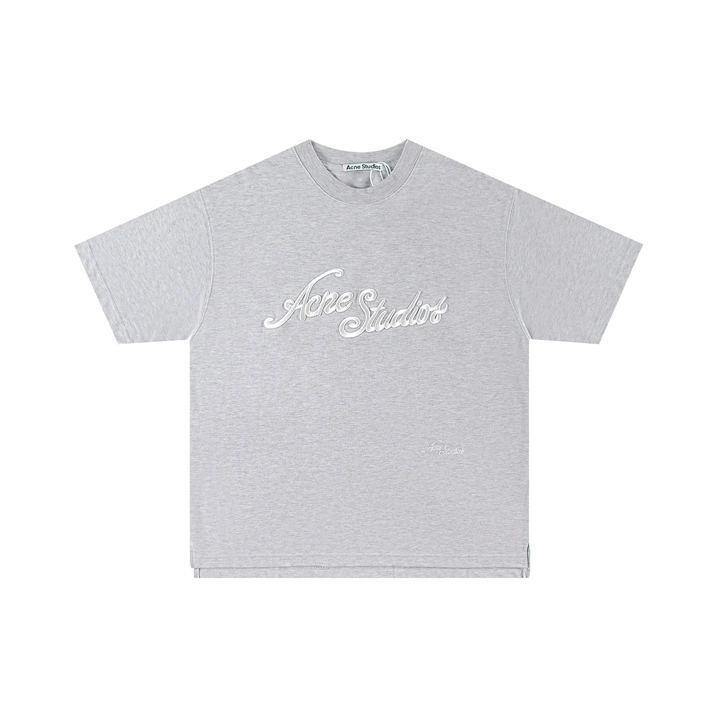 Embroidered Logo Piqué Cotton T-Shirt D10511374 — view 2