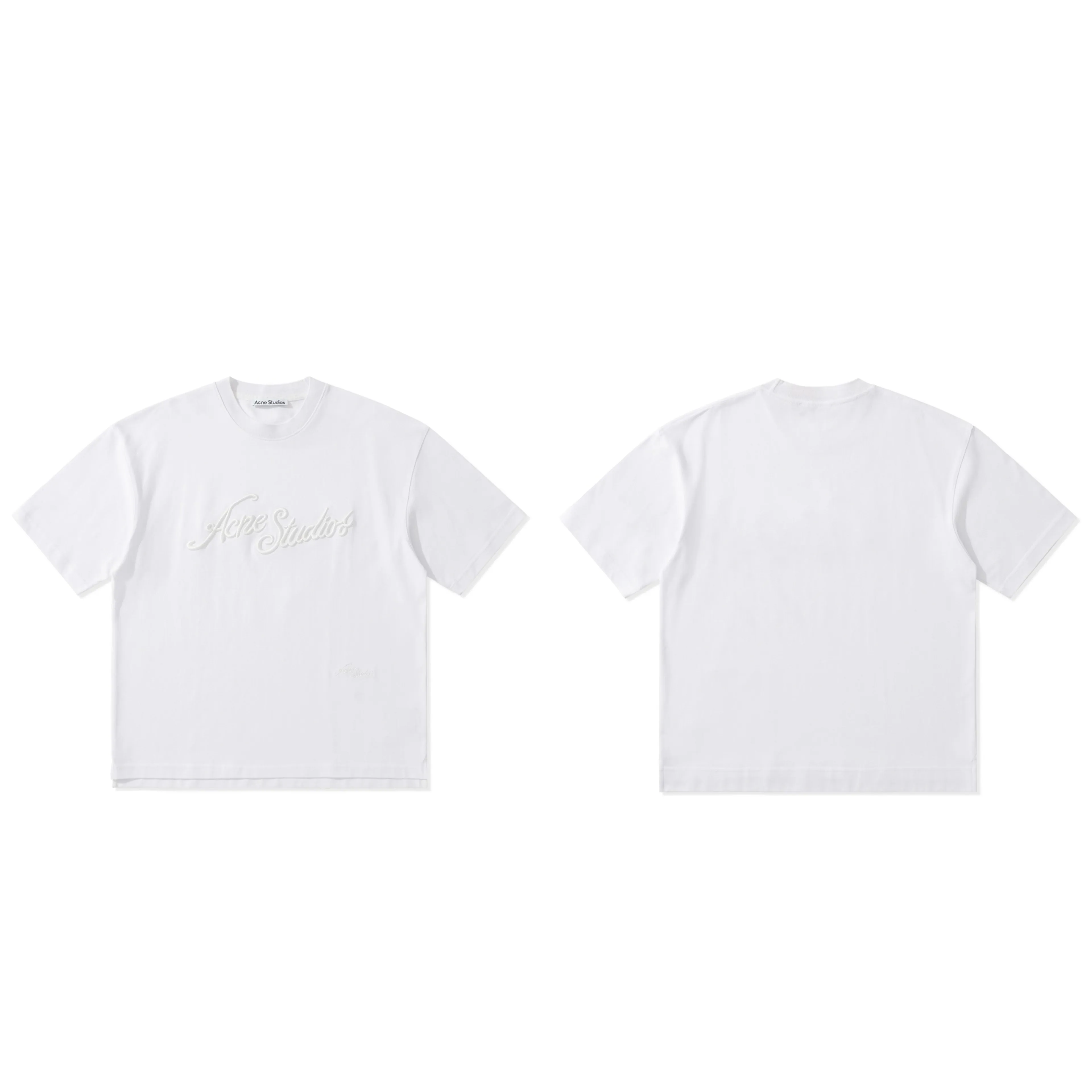 Embroidered Logo Piqué Cotton T-Shirt D10511372