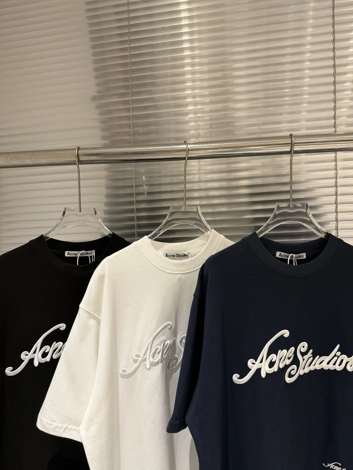 Embroidered Logo Piqué Cotton T-Shirt D10511371 — view 3