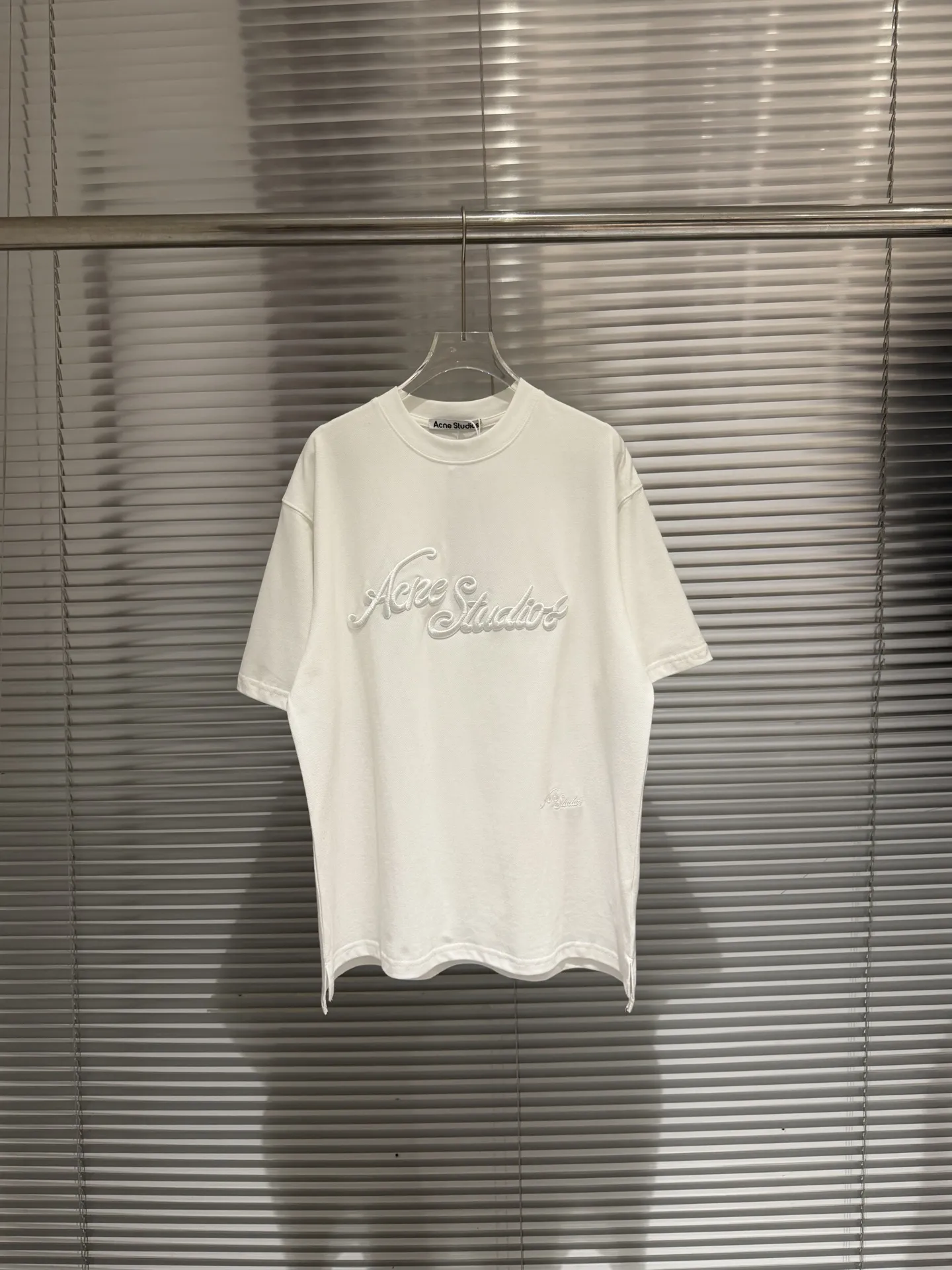 Embroidered Logo Piqué Cotton T-Shirt D10511371 — view 7