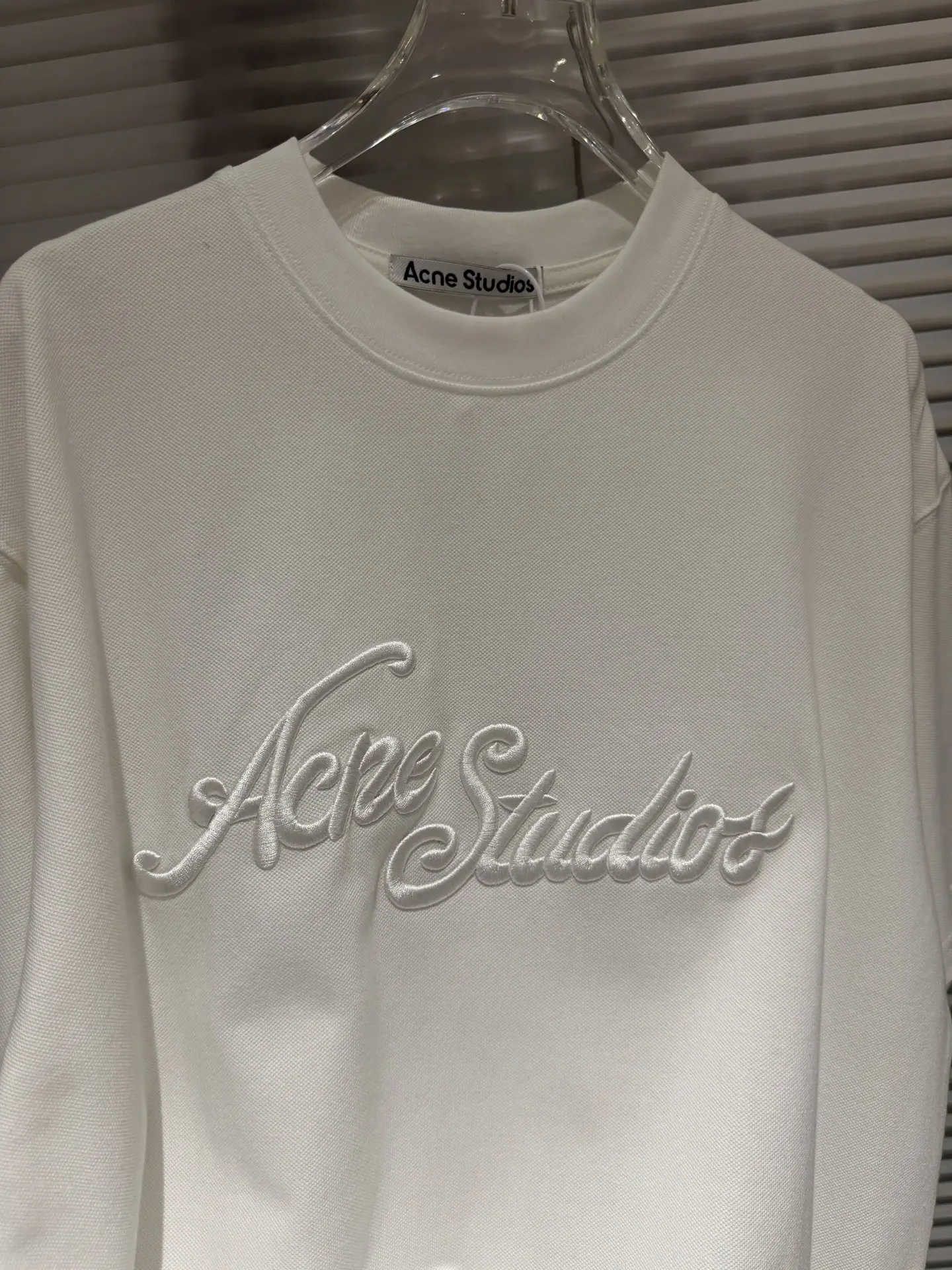 Embroidered Logo Piqué Cotton T-Shirt D10511371 — view 9