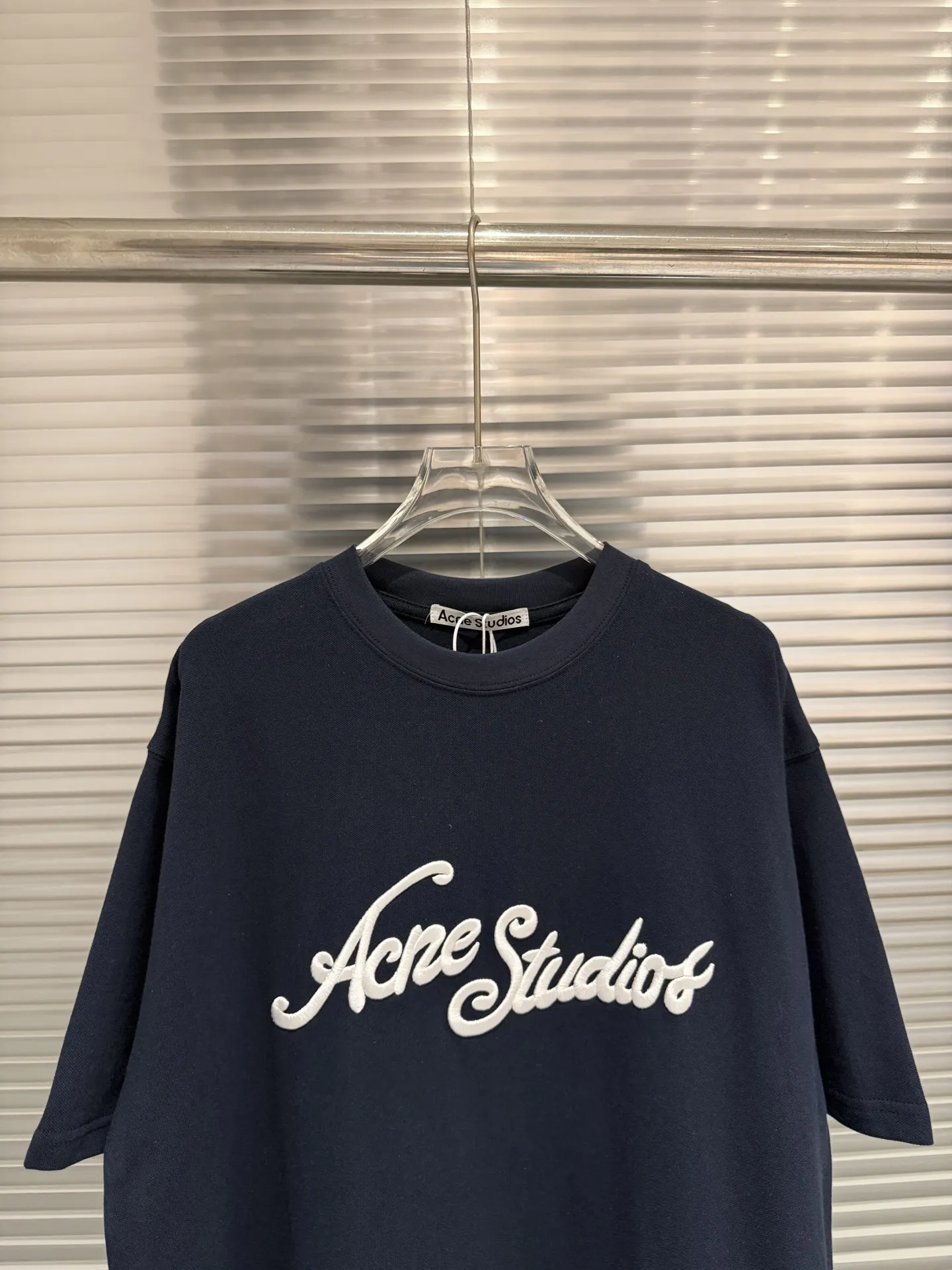Embroidered Logo Piqué Cotton T-Shirt D10511371 — view 13