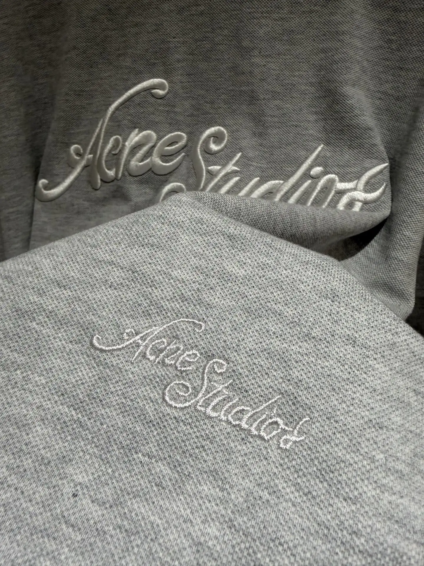 Embroidered Logo Piqué Cotton T-Shirt D10511371 — view 20