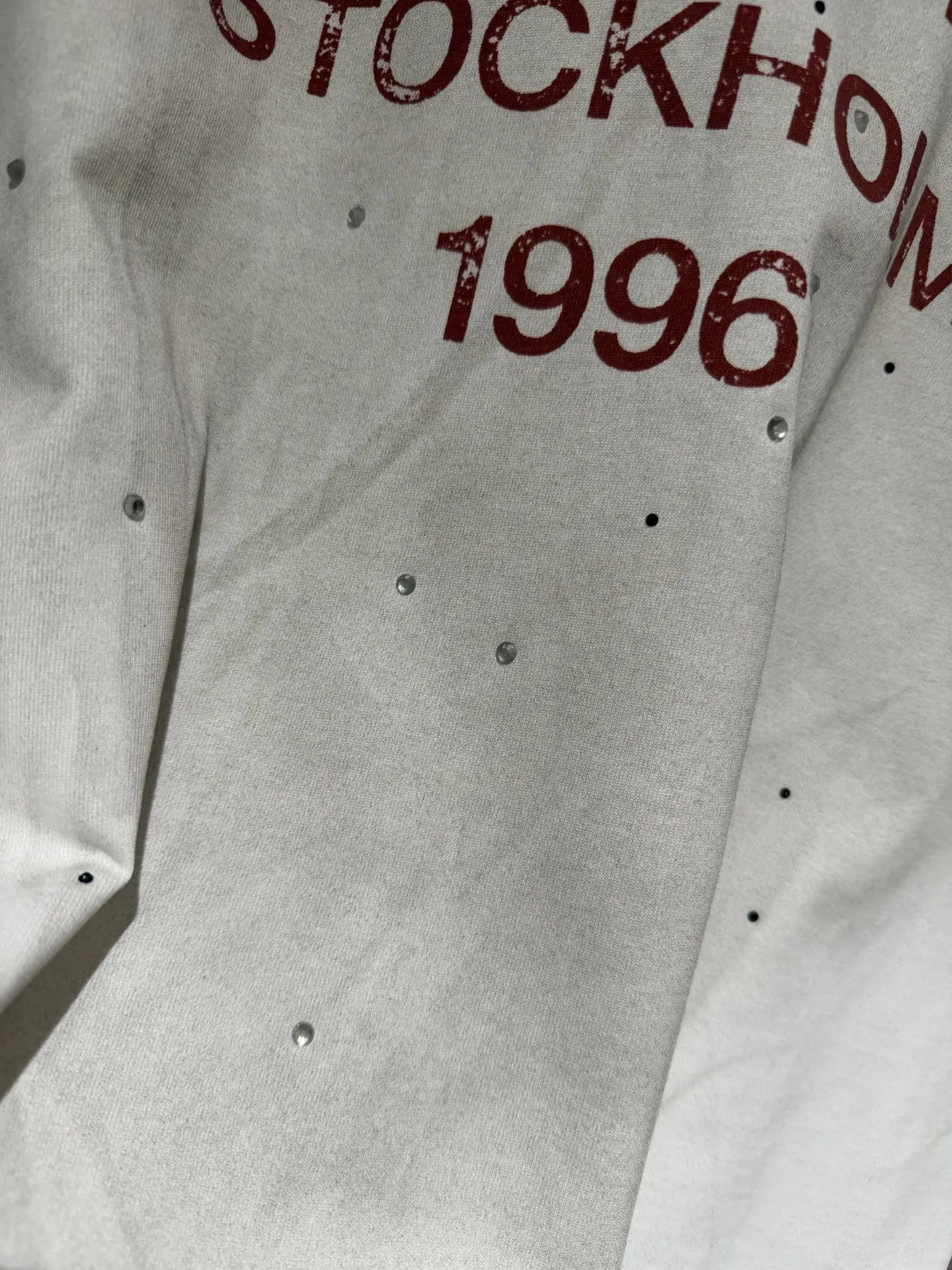 1996 Distressed Rhinestone Logo T-Shirt D10811365 — view 8